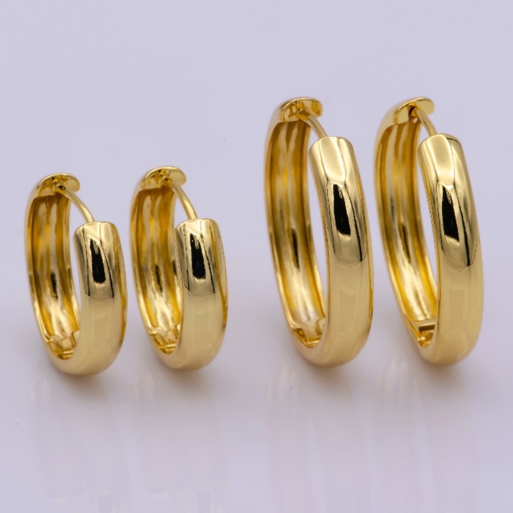 Gold Hoop Earrings